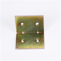 鎳色鐵角碼，家具鐵角碼60*40*40*2.0